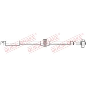 Flexible de frein QUICK BRAKE 50.207X