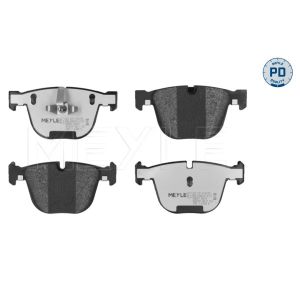 Bremsbelagsatz, Scheibenbremse MEYLE 025 237 3116/PD