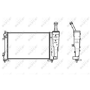 Kühler, Motorkühlung NRF 53247A