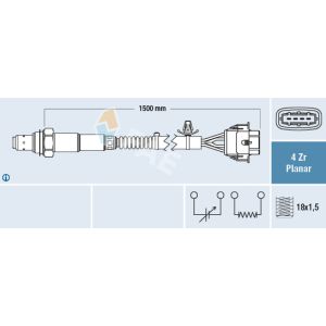 Sonda lambda FAE 77608