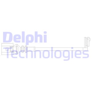 Warnkontakt, Bremsbelagverschleiß DELPHI LZ0328