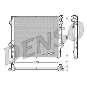 Jäähdytin, moottorin jäähdytys DENSO DRM50048