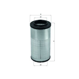 Filtro de ar MAHLE LX 2066