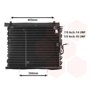 Condenseur (climatisation) VAN WEZEL 30005160