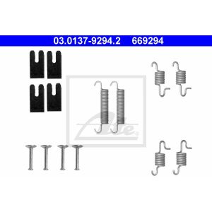 Toebehorenset, parkeerremschoen ATE 03.0137-9294.2