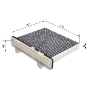 Innenraumfilter BOSCH 1 987 435 519