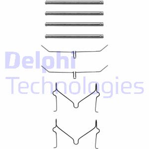 Kit de accesorios, pastillas de frenos DELPHI LX0182