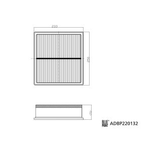 Filtro aria BLUE PRINT ADBP220132