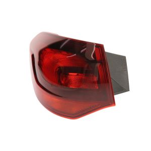 Luz traseira, direita (24V, vermelho) TYC 11-11876-11-2 esquerdo