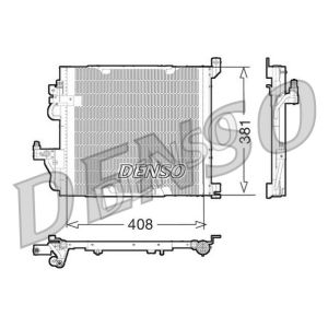 Condensador, aire acondicionado DENSO DCN20012