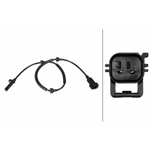 Drehzhlgeber, ABS HELLA 6PU 358 216-451