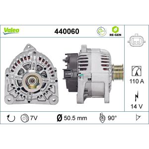 Laturi VALEO 440060