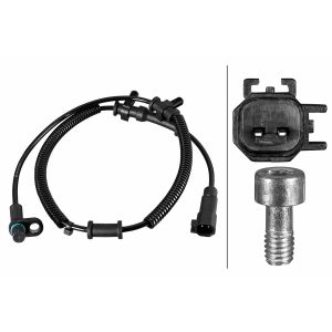 Sensor do ABS, dianteiro/traseiro, esquerdo/direito  HELLA 6PU 358 219-161