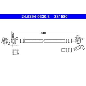 Flexible de frein ATE 24.5294-0330.3