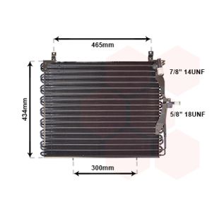 Condenseur (climatisation) VAN WEZEL 30005161