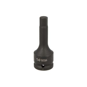 Soquete hexagonal de impacto TOPTUL 3/4 pequeno 14mm, Comprimento 105mm