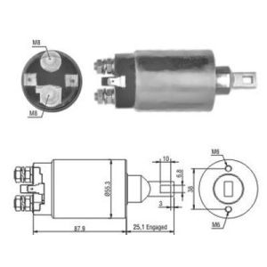 Magnetische schakelaar, starter MEAT & DORIA 46143