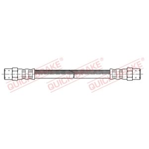 Tubo do travão flexível traseiro, esquerdo QUICK BRAKE 22.005