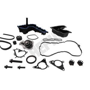 Kit de distribuição (Correia + Componente + Bomba) HEPU PK09090-XT2