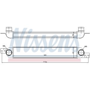 Intercooler NISSENS 96717