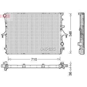 Jäähdytin, moottorin jäähdytys DENSO DRM02026