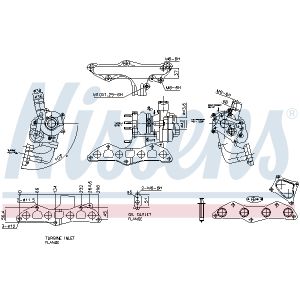 Supercharger, drukvulling NISSENS 93345