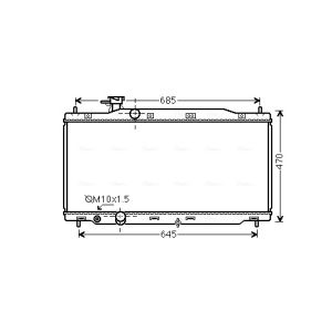 Motorkühler AVA COOLING HD2241
