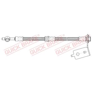 Bremsschlauch QUICK BRAKE 50.818