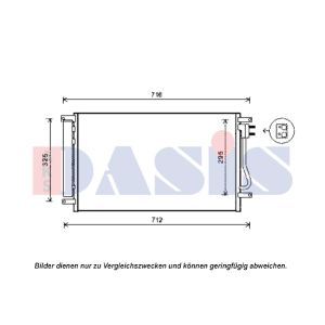 A/C-kondensor AKS DASIS 522067N
