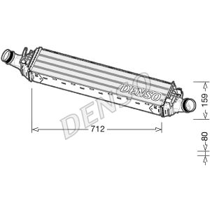 Intercooler DENSO DIT02038