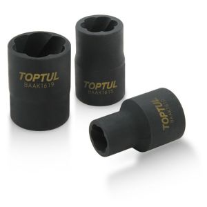 Gorra especializada TOPTUL 1/2 " 18 mm para tornillos/tuercas dañados