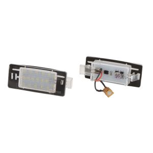Luz, chapa de matrícula M-TECH CLP111