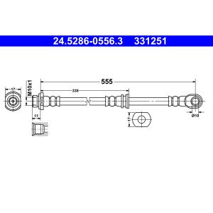 Remleiding ATE 24.5286-0556.3