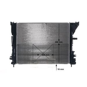 Arrefecedor do motor MAHLE CR 2264 000S