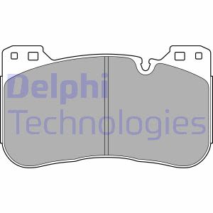 Remblokset DELPHI LP3626, voor