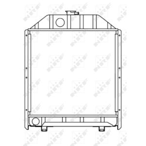 Kühler NRF 53662