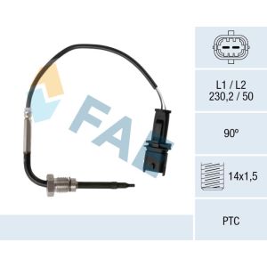 Abgastemperatursensor FAE 68037