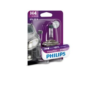 Lamp Halogeen PHILIPS H4 VisionPlus Plus 60% 12V, 60/55W