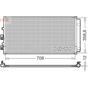 Condensator, airconditioning DENSO DCN10062