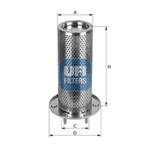 Filtro aria secondaria UFI 27.D08.00
