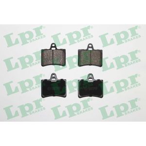 Bremsbelagsatz, Scheibenbremse LPR 05P800