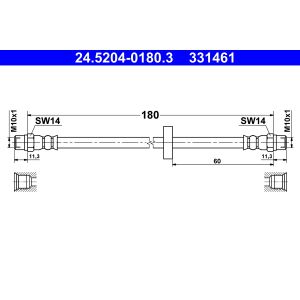 Remleiding ATE 24.5204-0180.3