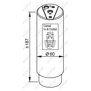 Trockner, Klimaanlage NRF 33327