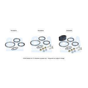 Montageset, uitlaatpijp BM CATALYSTS FK70467