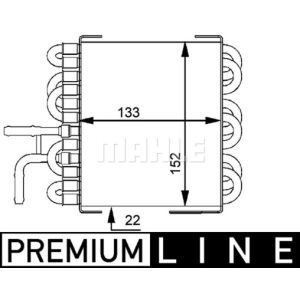 Refrigerador combustible MAHLE CK 8 000P