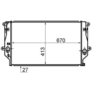 Arrefecedor do motor MAHLE CR 1082 000S