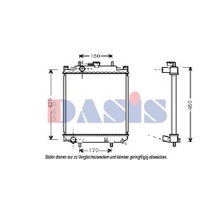 Motorkühler AKS DASIS 360410N