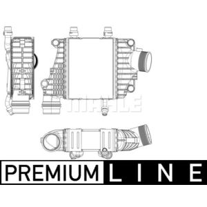 Ladeluftkühler BEHR MAHLE CI 410 000P