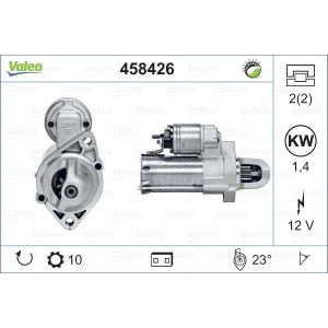 Starter VALEO 458426