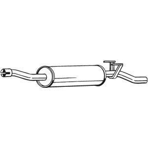 Mittelschalldämpfer BOSAL 280-171
